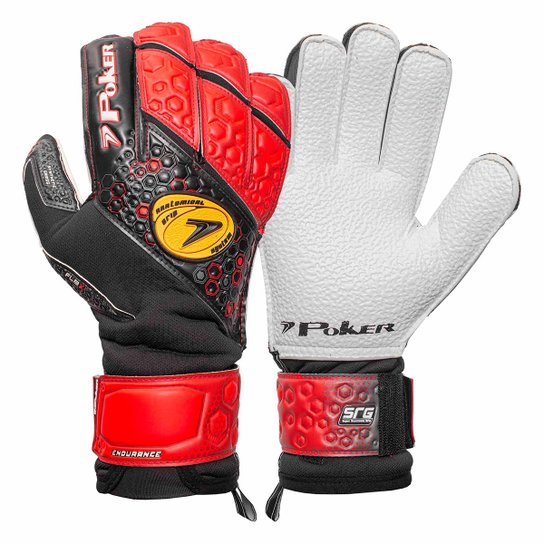 Luva de Goleiro Poker Synthetic Grass Profissional Endurance