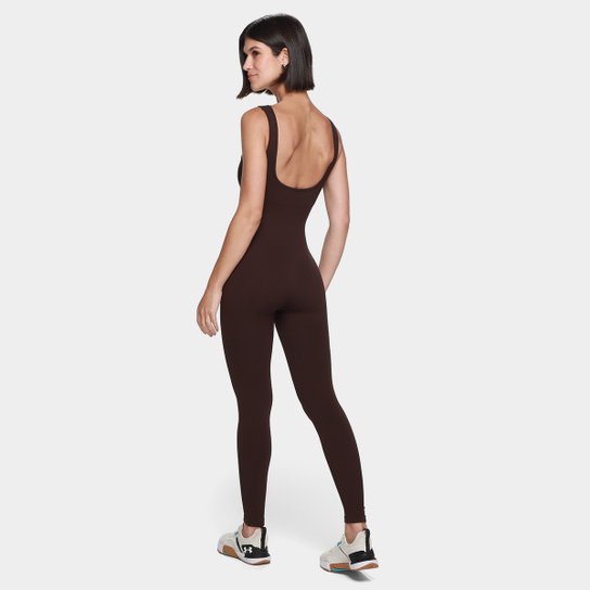 Macacão Rowa Canelado Iara Feminina