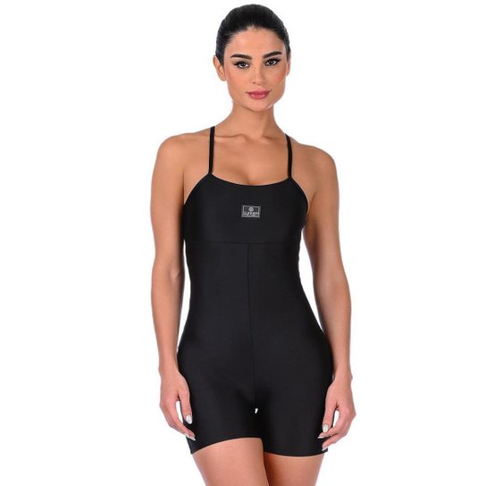 Macaquinho Fitness Feminino Cirrê Alça Fina Sem Bojo Summer Soul