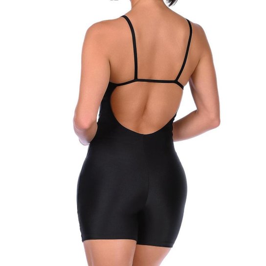 Macaquinho Fitness Feminino Cirrê Alça Fina Sem Bojo Summer Soul