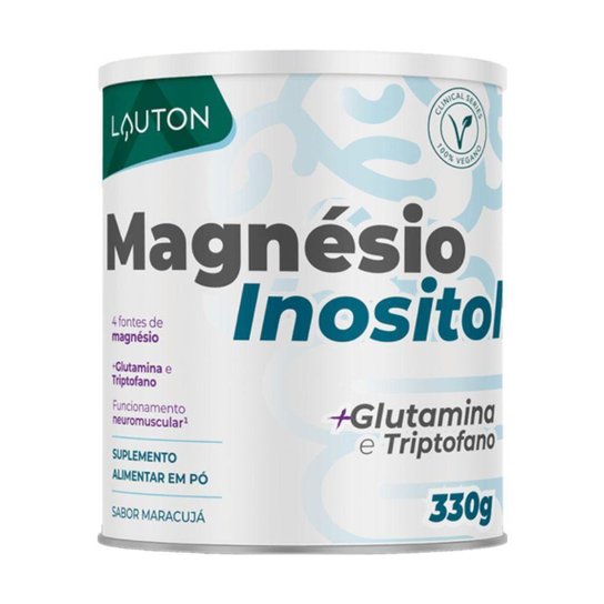 Magnesio Inositol Dimalato Quelato Maracuja 330g - Lauton