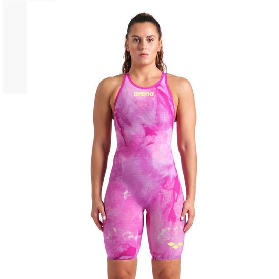 Maiô Arena Powerskin Carbon Air 2 LE Tie Dye Costas Abertas - Adulto