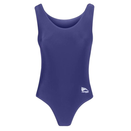 Maiô Progne Natação Liso Hidroginástica Feminino