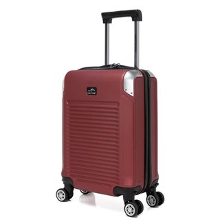 Mala De Bordo Viagem Tamanho PP ABS Rígido Polo One Rodas 360° Reforçada com Cadeado TSA