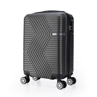 Mala de Mão Pequena Swissport Mala Spinner Rodas 360° Semi-Rigida Compacta Impermeável