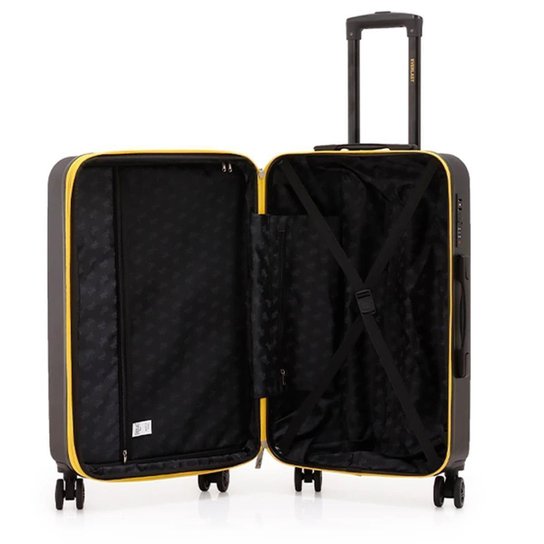 Mala De Viagem Everlast Grande Abs Cadeado Tsa Original 28"