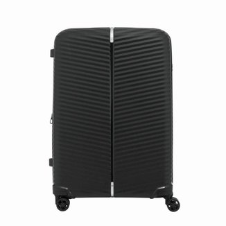 Mala de Viagem Media Expansível em Polipropileno Samsonite Varro Cadeado TSA Preta