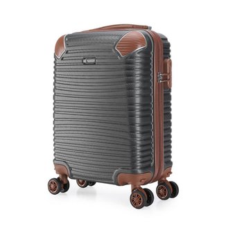 Mala Spinner de Bordo Pequena Rodas 360° Swissport Reforçada Abs Resistente