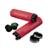 Manopla Rockbros MTB Antiderrapante com Trava de Alumínio – Conforto e Durabilidade - Vermelho