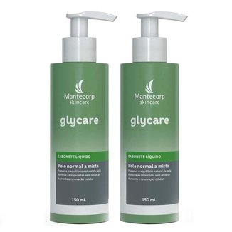 Mantecorp Glycare Kit com Dois Sabonetes Liquídos Kit