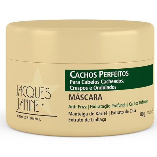 Máscara Capilar Cachos Perfeitos 80 g - Jacques Janine