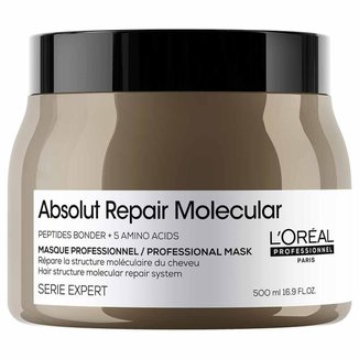 Máscara de Tratamento L'Oréal Professionnel Absolut Repair Molecular 500ml