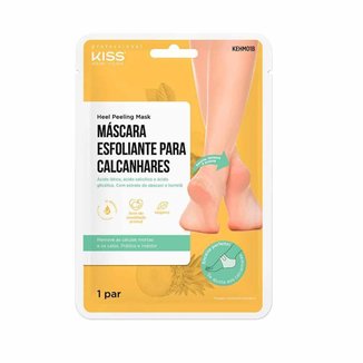 Máscara Esfoliante Kiss NY para Calcanhares 1 Un