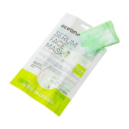 Máscara Facial com Ácido Salicílico Océane Sérum Face Mask 1Un
