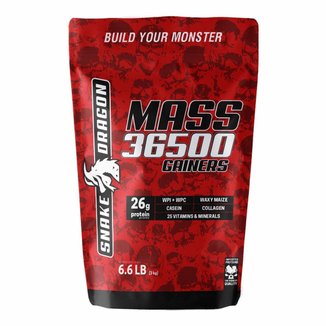 Mass 36500 Gainers, refil 3 kg, Snake Red