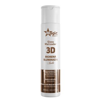 Matizador 3d Magic Color Morena Iluminada Avelã 300ml