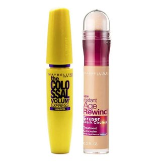 Maybelline Colossal Eraser Kit - Máscara para Cílios + Corretivo Medium Kit