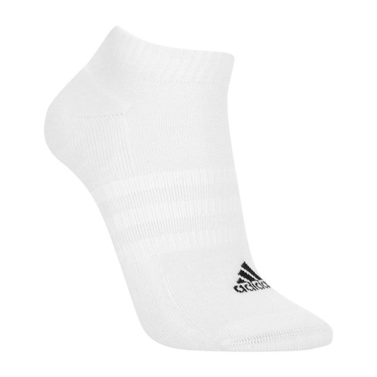 Meia Adidas Cano Baixo C/ 6 Pares