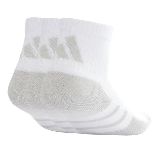 Meia Adidas Cano Médio Essentials Climacool Quarter 3 Pares