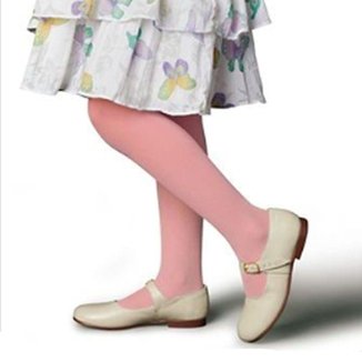 Meia calça básica infantil fio 20 Selene