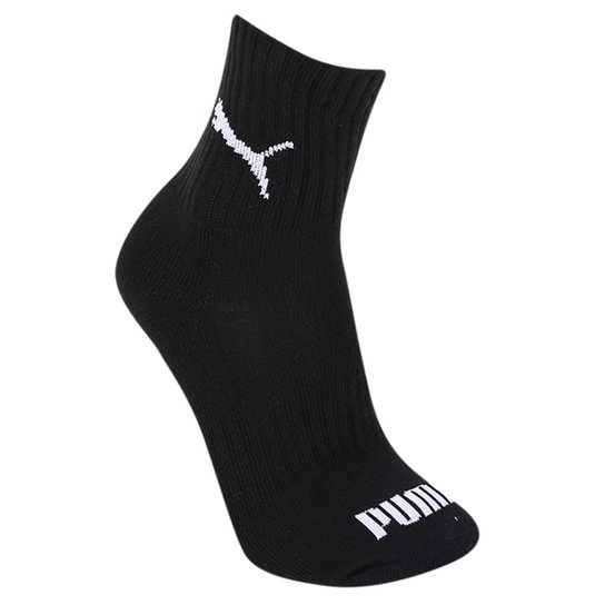 Meia Cano Médio Puma c/ 03 Pares