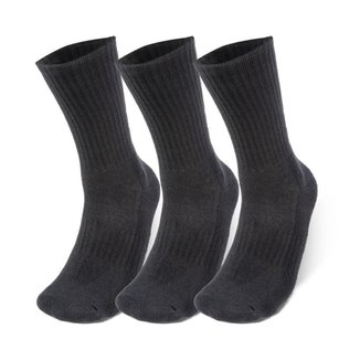 Meia de Treino Unissex Under Armour Core Cotton Crew - Pacote com 3 pares