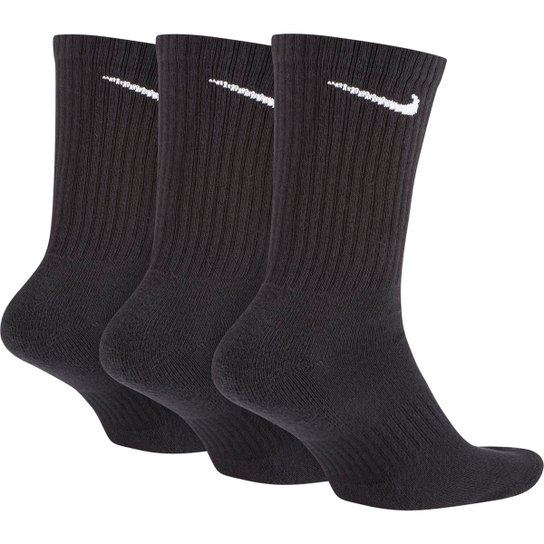 Meia Nike Cano Alto Everyday Cushion Pacote C/ 3 Pares