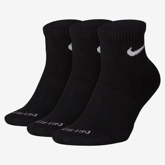 Meia Nike Everyday Plus Cushioned Unissex (3 Pares)
