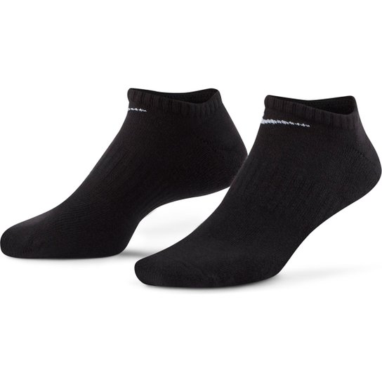 Meia Nike Sem Cano Everyday Cushion Pacote C/ 3 Pares