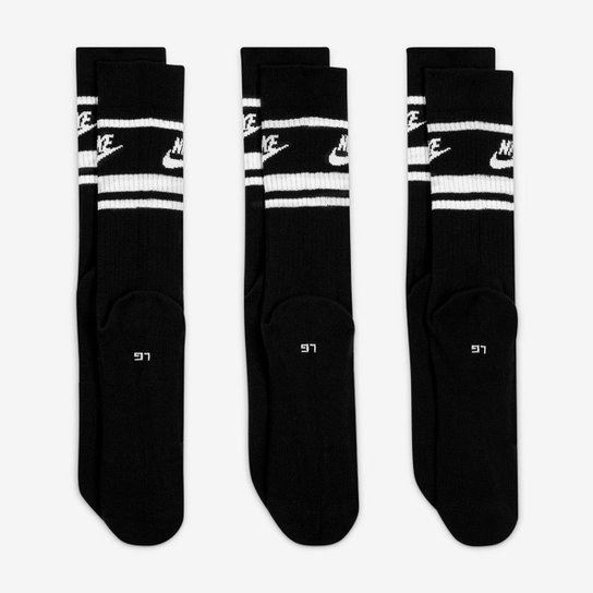 Meia Nike Sportswear Everyday Essential (3 Pares) Unissex