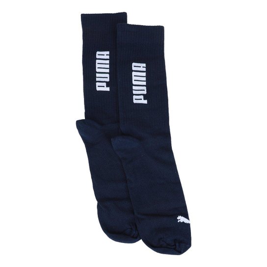 Meia Puma Cano Longo Esportiva Masculina