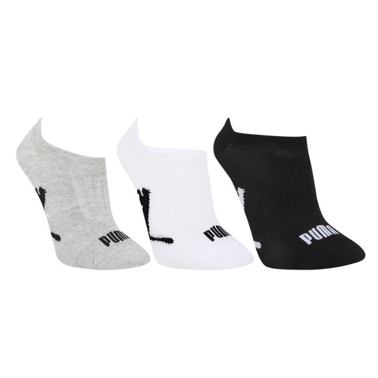 Meia Sapatilha Invisível Puma c/3 Pares
