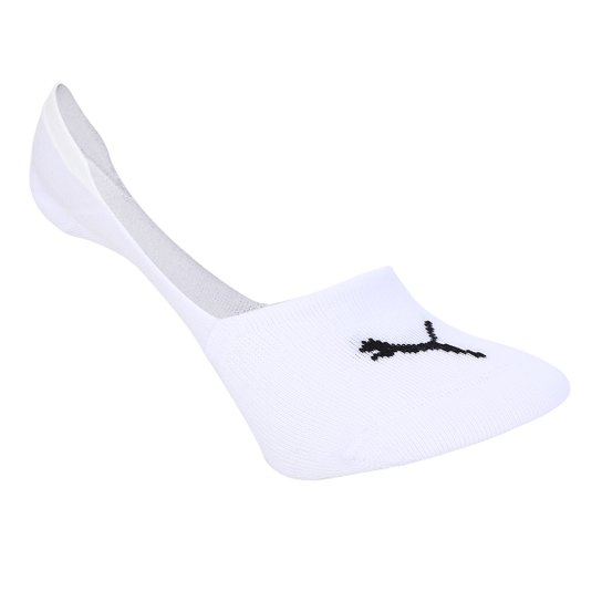 Meia Sapatilha Puma Super Invisível c/ 2 Pares