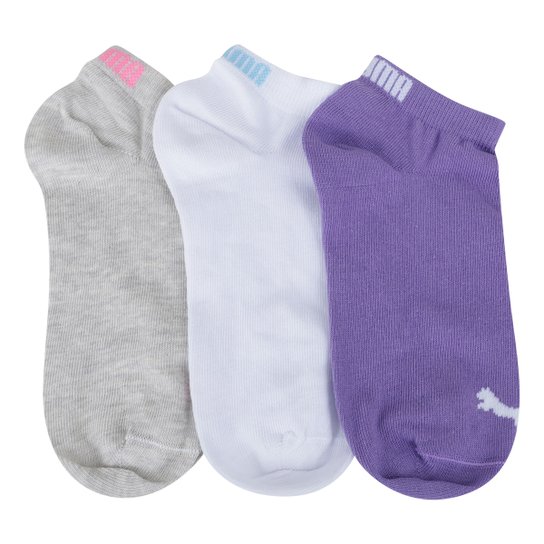 Meia Soquete Puma c/3 Pares