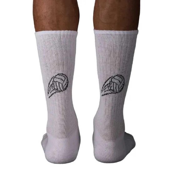 Meia Vistho de Vôlei Feminina - Branco Branco 33-38