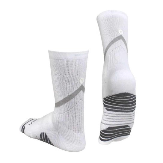 Meia Vistho First Feminino - Branco Branco 33-38