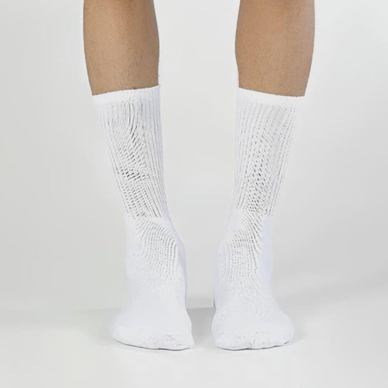 Meia Winston Cano Longo Esportiva Atoalhada