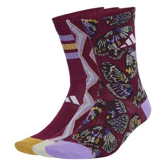 Meias Adidas Farm 3 pares Feminina