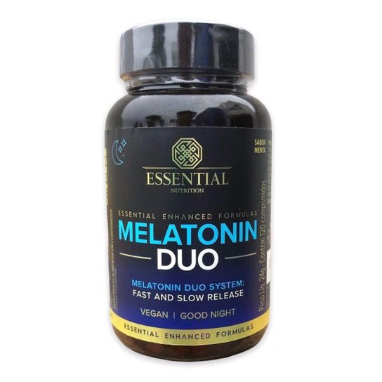 Melatonina Duo (120 comps) - Essential Nutrition