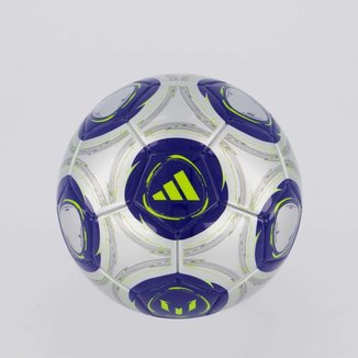Mini Bola Adidas Messi Prata
