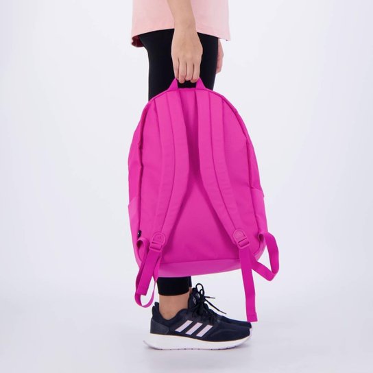 Mochila Adidas Clássica Bars Rosa