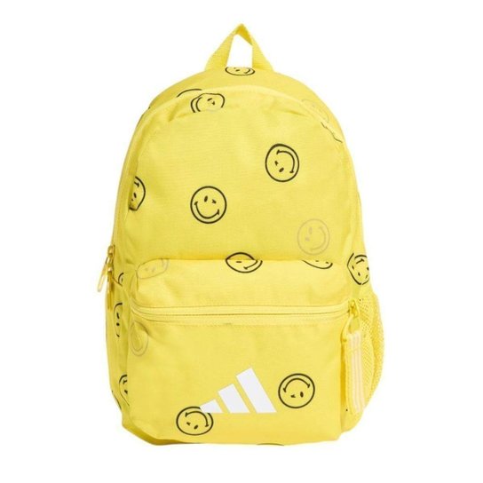 Mochila Adidas Smiley Infantil - Amarelo Único