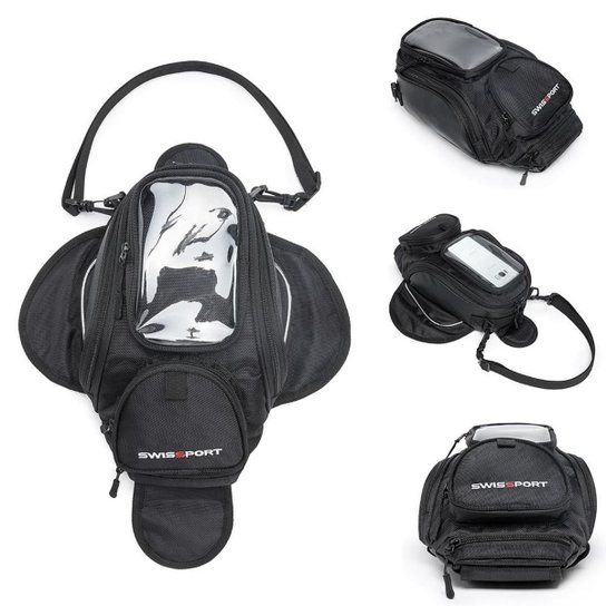 Mochila Alforge Bolsa Para Moto Tanque Com Imãs 5 Litros