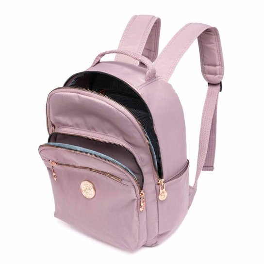 Mochila Bolsa Pequena Feminina Passeio Espaçosa Resistente Dia a Dia