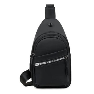 Mochila Bolsa Tiracolo Transversal Pochete de Peito Cross Body Cor:;Gênero:Unissex;Tamanho:Único