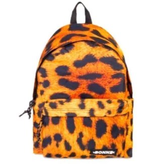 Mochila Bonne Animal Print cor: