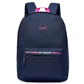 Mochila Casual Feminina Resistente Escolar Reforçada Spector 15 Litros
