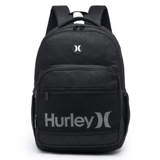 Mochila Casual Masculina Notebook Faculdade Resistente Escolar Reforçada Hurley 19 Litros