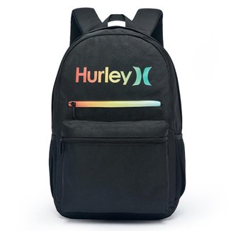 Mochila Casual Masculina Notebook Resistente Escolar Faculdade Impermeável Hurley 15 Litros