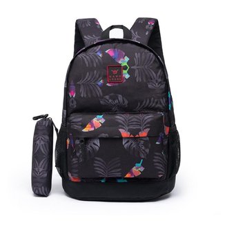 Mochila Casual Notebook Feminina Impermeável Resistente Estojo Hang Loose 16 Litros